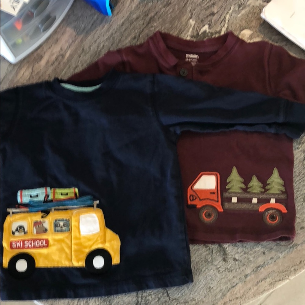 Gymboree boys long sleeve shirts